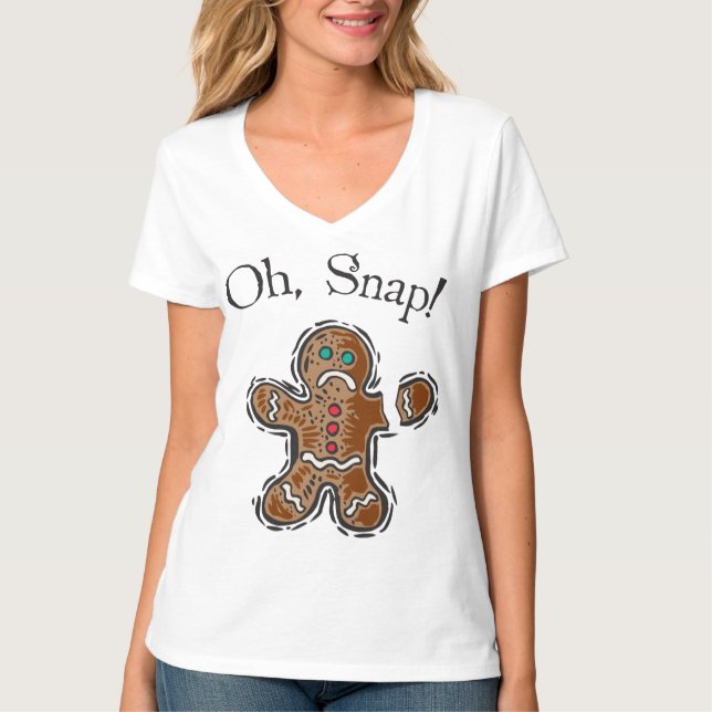 Oh plötslig kaka t-shirt (Framsida)