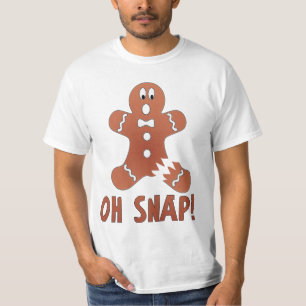 Oh plötsligt - den mycket roliga pepparkaksgubben tee shirt