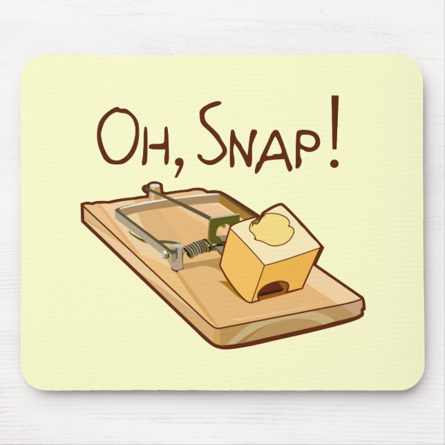 Oh plötsligt! musmatta (Framsidan)