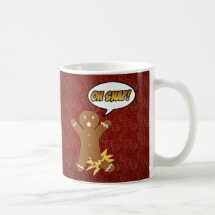 Oh plötsligt! Rolig pepparkaksgubbe Kaffemugg