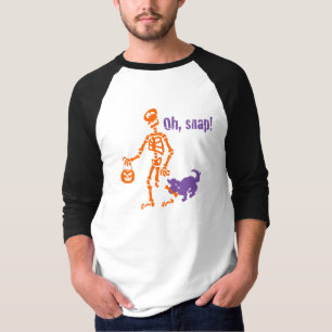 Oh plötsligt skelett t shirt