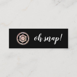 Oh plötsligt! Visitkort för