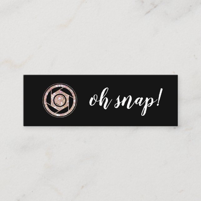 Oh plötsligt! Visitkort för (Framsida)