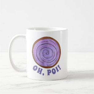 OH, POI (Oh Boy) Hawaiian Lila Taro Root Food Kaffemugg