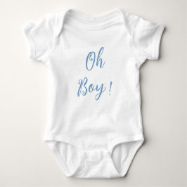Oh, pojblott enkelt baby kostym t shirt