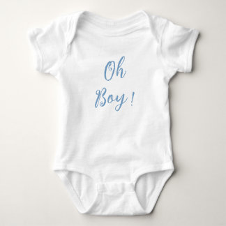 Oh, pojblott enkelt baby kostym t shirt