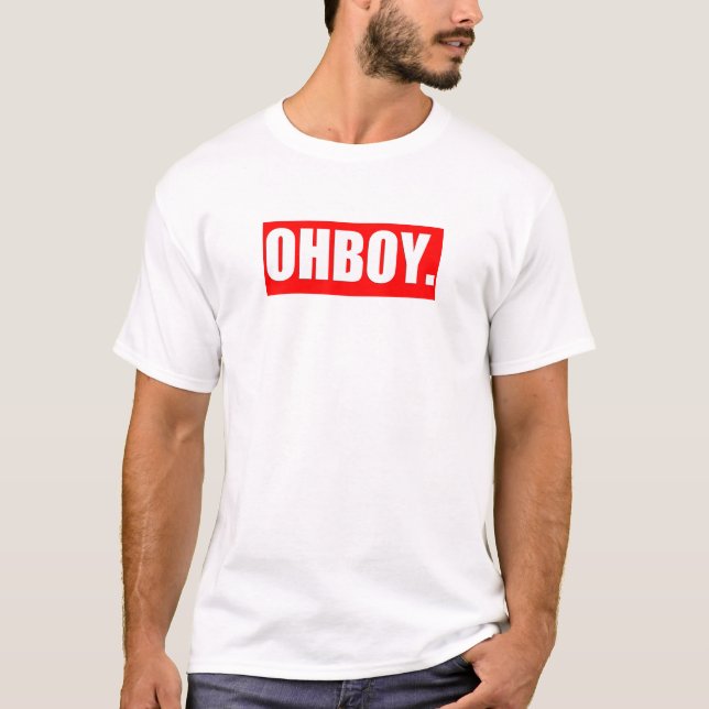 oh pojke tee shirt (Framsida)