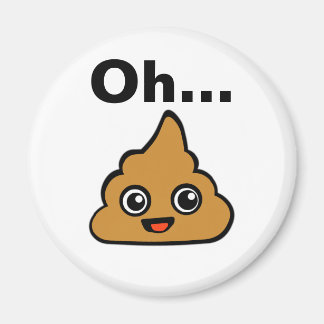 Oh Poop Magnet