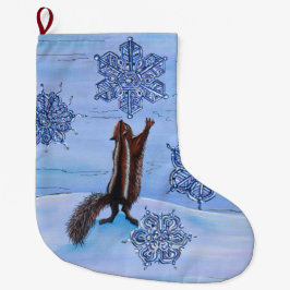 Oh så tätt! stor julstrumpa