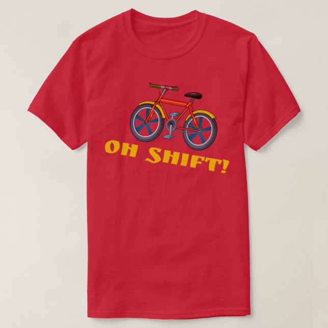 Oh Shift Funny (2)  T Shirt (Design framsida)