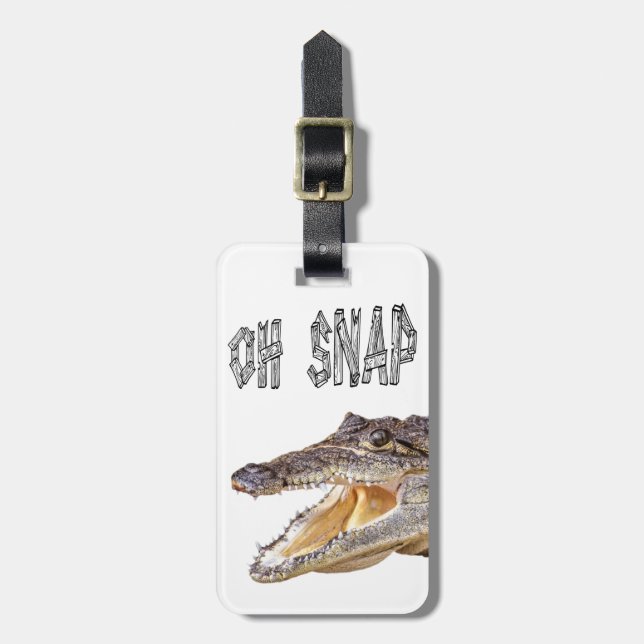 OH SNAP - Arg Gator Bagagebricka (Vertikal Framsida)