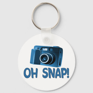 Oh Snap Camera Nyckelring