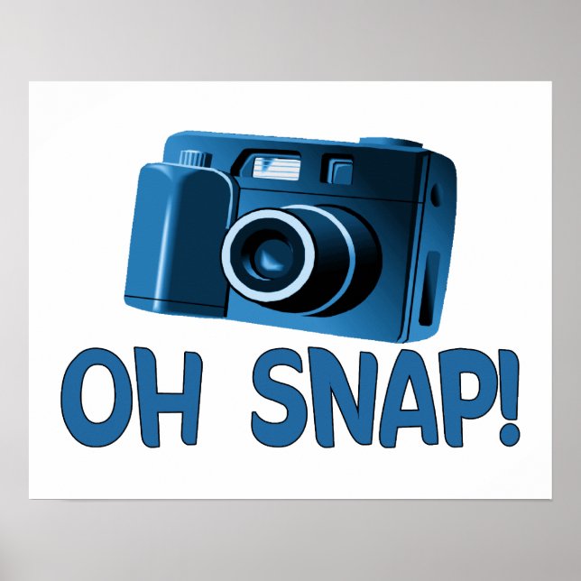 Oh Snap Camera Poster (Framsidan)