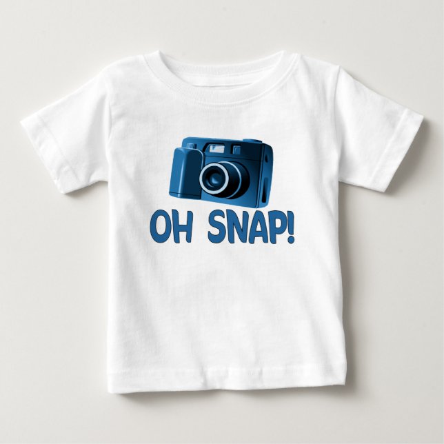 Oh Snap Camera T-shirt (Framsida)