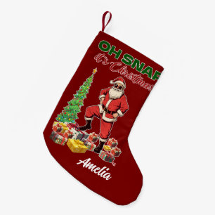 OH SNAP det är jul Liten Julstrumpa