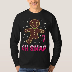 Oh Snap Funny Cute-Pepparkaksgubben T Shirt