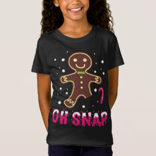 Oh Snap Funny Cute-Pepparkaksgubben T Shirt