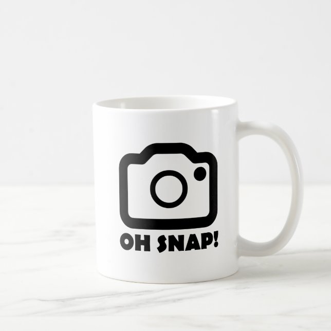 Oh Snap Funny Mug Kaffemugg (Höger)