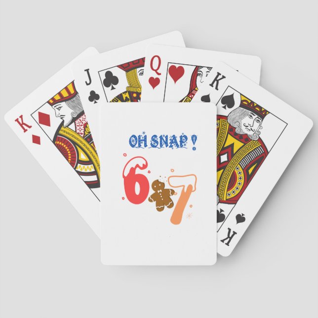Oh Snap Gingerbread 67 Casinokort (Baksidan)