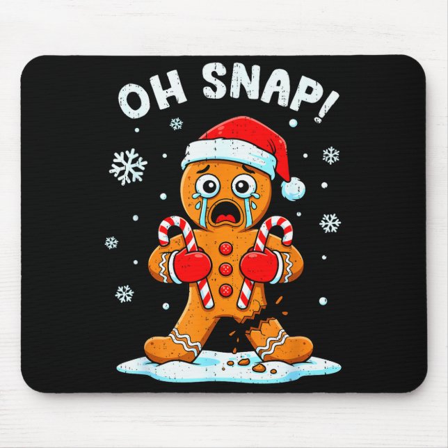 Oh Snap Gingerbread Christmas Xmas Cookie Baking H Musmatta (Framsidan)