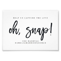 Oh Snap Instagram Sign Välj ditt Storleka pendelmä