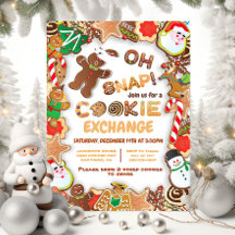 Oh Snap-Julkookie Exchange-Pepparkaksgubbe