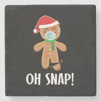 Oh snap | Klassmaskeringspresentation för pepparka Stenunderlägg