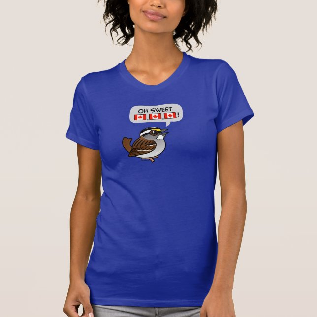 Oh sött Kanada T Shirt (Framsida)