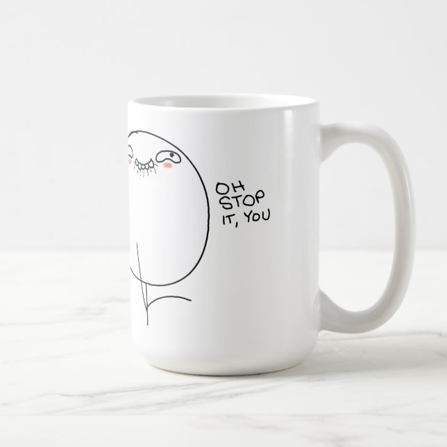 Oh stopp det, dig - mugg (Höger)