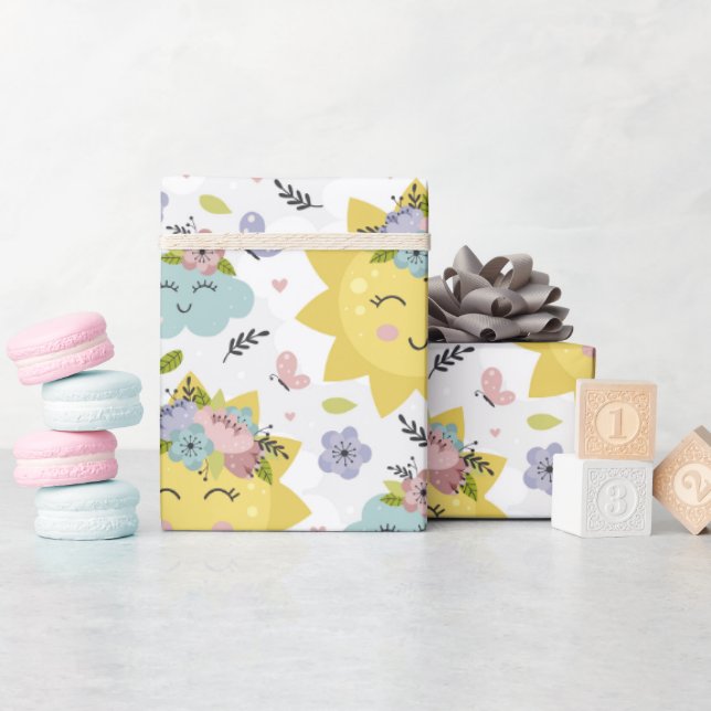 Oh Sunny Day Presentpapper (Baby Shower)