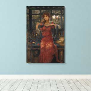 Oh Svala, Svala av John Melhuish Strudwick Canvastryck