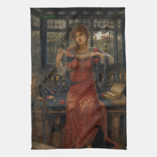 Oh Svala, Svala av John Melhuish Strudwick Kökshandduk