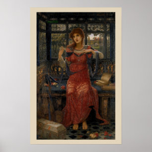 Oh Svala, Svala av John Melhuish Strudwick Poster
