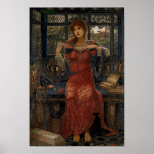 Oh Svala, Svala av John Melhuish Strudwick Poster