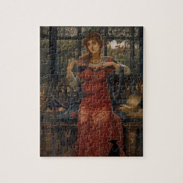 Oh Svala, Svala av John Melhuish Strudwick Pussel (Vertikal)