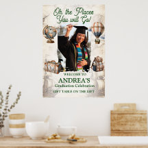 Oh, The Places She Will Go Graduation Party