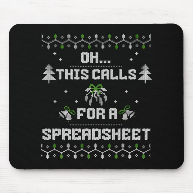 Oh This Calls For A Spreadsheet Ugly Christmas For Musmatta (Framsidan)