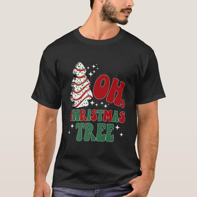 Oh Tree Cakes Debbie T Shirt (Framsida)