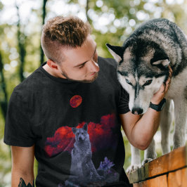 Oh Varg Måne | Goth T-Shirt