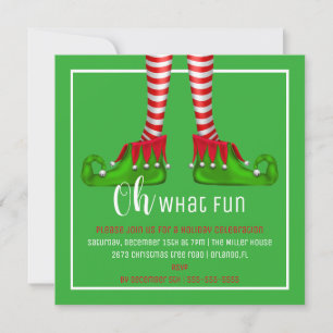 Oh, vilken roliga jul festar inbjudan