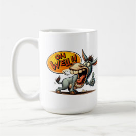 "Oh Well Donkey" Thumbs Up Mug Kaffemugg
