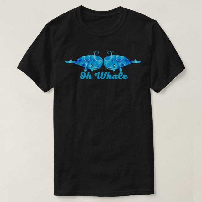 Oh Whale 26 2 T Shirt (Design framsida)