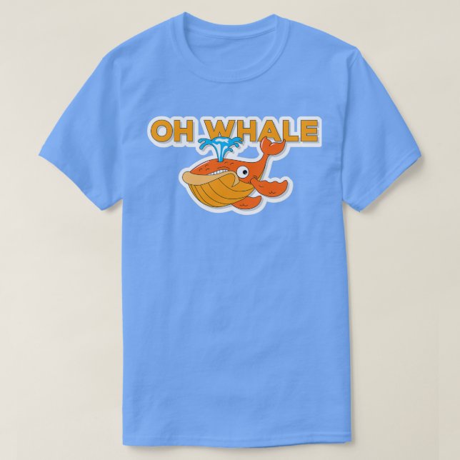 Oh Whale 32 3 T Shirt (Design framsida)