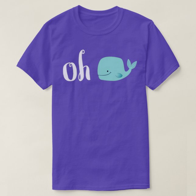 Oh Whale 33 T Shirt (Design framsida)