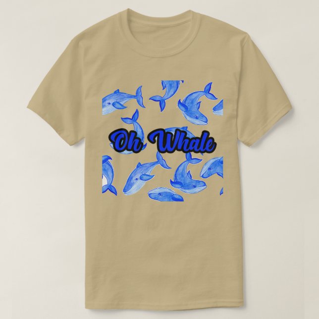 Oh Whale 41 T Shirt (Design framsida)