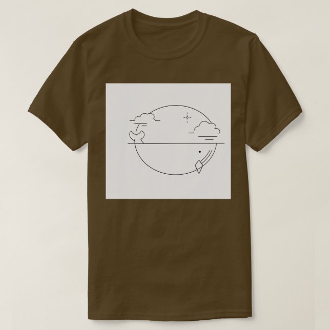 Oh Whale 58 T Shirt (Design framsida)