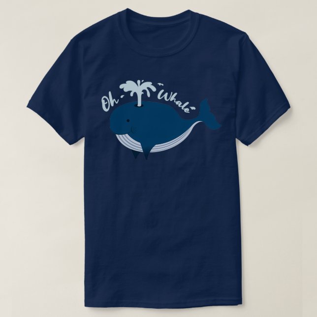Oh Whale 62 1 T Shirt (Design framsida)