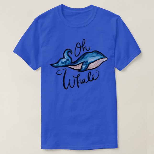Oh Whale 73 T Shirt (Design framsida)