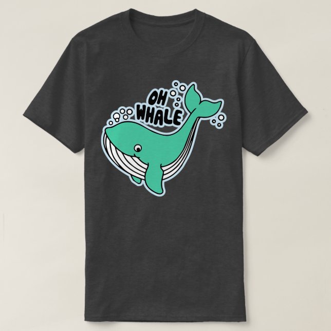 Oh Whale 95 T Shirt (Design framsida)