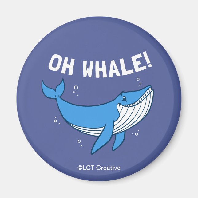 Oh Whale Magnet (Framsidan)